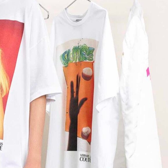 Versace Jeans Couture Printed Oversize T-shirt - Picture 2 of 6